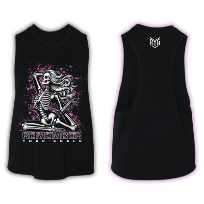 Yoga Splatter Women's Crop Tank